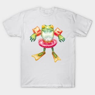 floatie frog T-Shirt